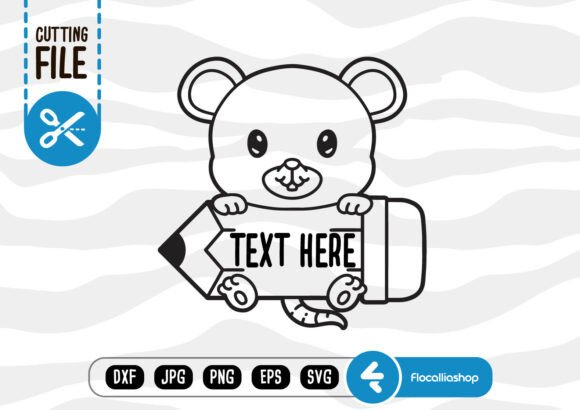 Animal Pencil Outline SVG: Crafts & Graphics for Real Publishing