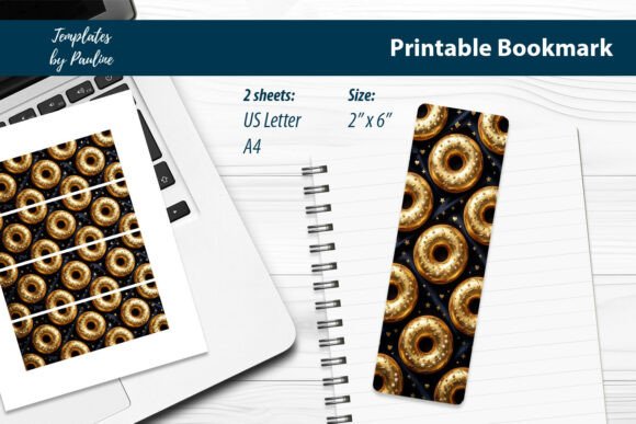 Donut Teacher Appreciation Bookmark: Graphics & Print Templates