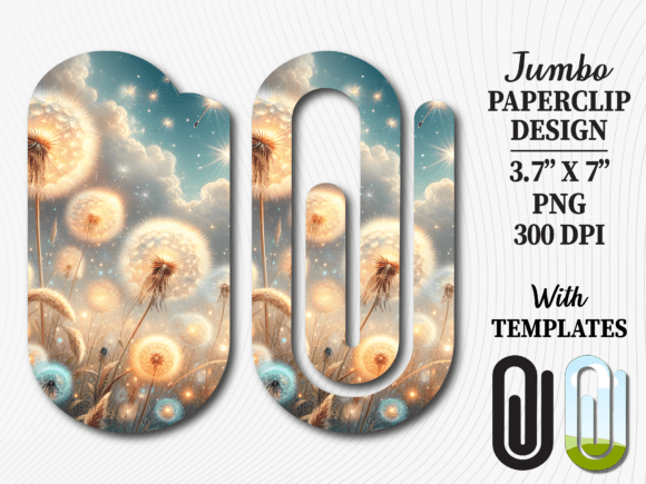 Dreamy Dandelion Sky Graphics for Tumbler Wraps