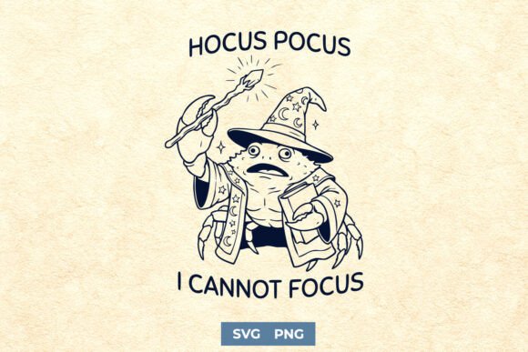 Funny Crab Wizard SVG for ADHD Awareness: Graphics & Crafts Review