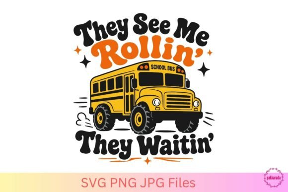 They See Me Rollin They Waitin SVG: T-Shirt Designs & Graphics